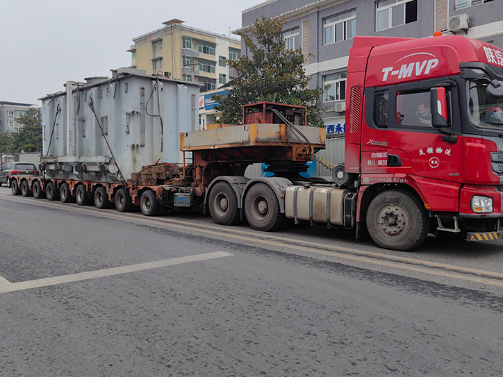 四平整車物流16米平板貨車