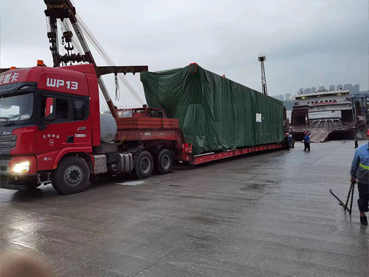 盤錦整車物流16米平板貨車